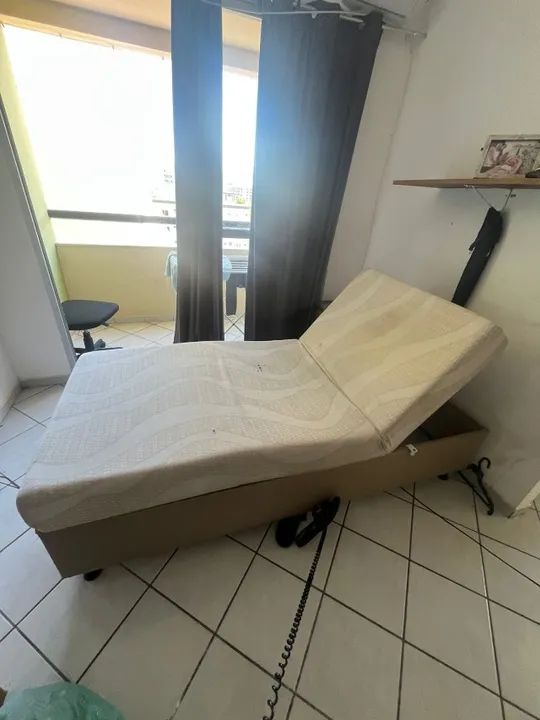 Cama de Solteiro Articulada Pilati Centauro + Par de Grade + Colchão Pneumatico - Foto 5