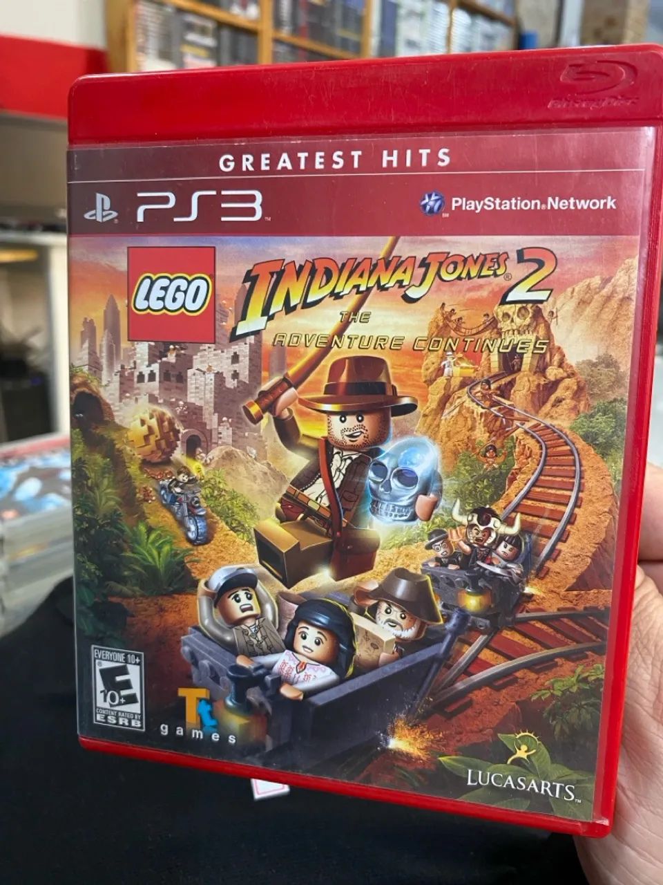 Lego Indiana Jones 2: The Adventure Continues PS3 Jogos de