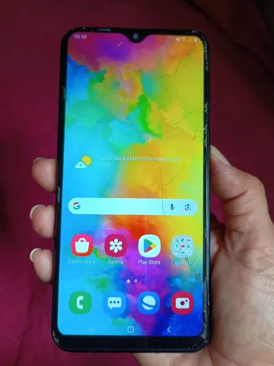 Samsung Galaxy M20 Precisa Colar a Tela e ajeitar o botão 