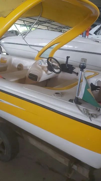 Lancha Mercury 60 HP - Impecável! - Foto 6