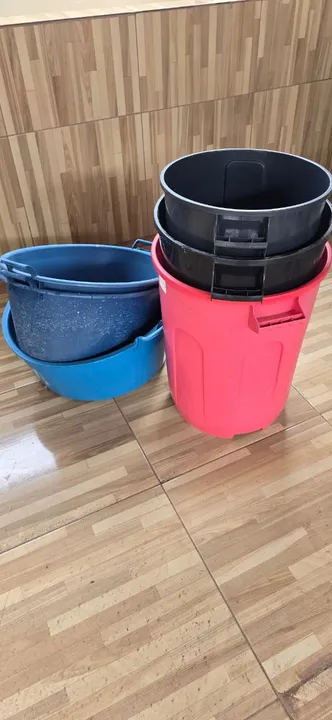 Conjunto de 6 baldes - venda individual