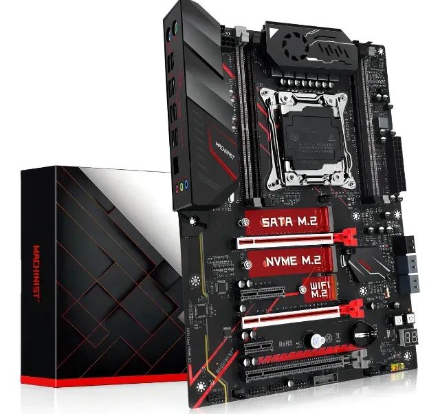 Placa Mãe X99 E5-mr9a Pro Max + CPU Xeon E5 2666v3 2,9 GHz 