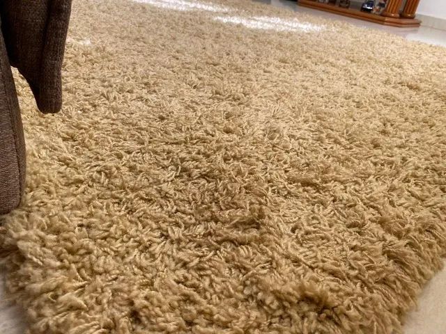 Tapete para sala felpudo - cor bege - Foto 6