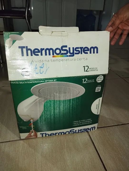 Chuveiro Ducha ThermoSustem Hydra novo 127ou220 - Foto 3