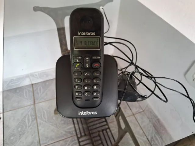 Telefone Sem Fio Intelbras Ts 2510 Preto - Foto 6