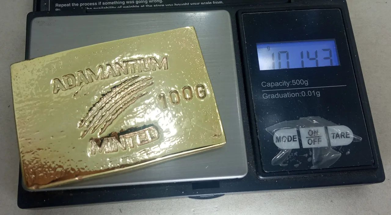 Latão especial maleável para confecção de peças de "ouro fake" - Foto 3