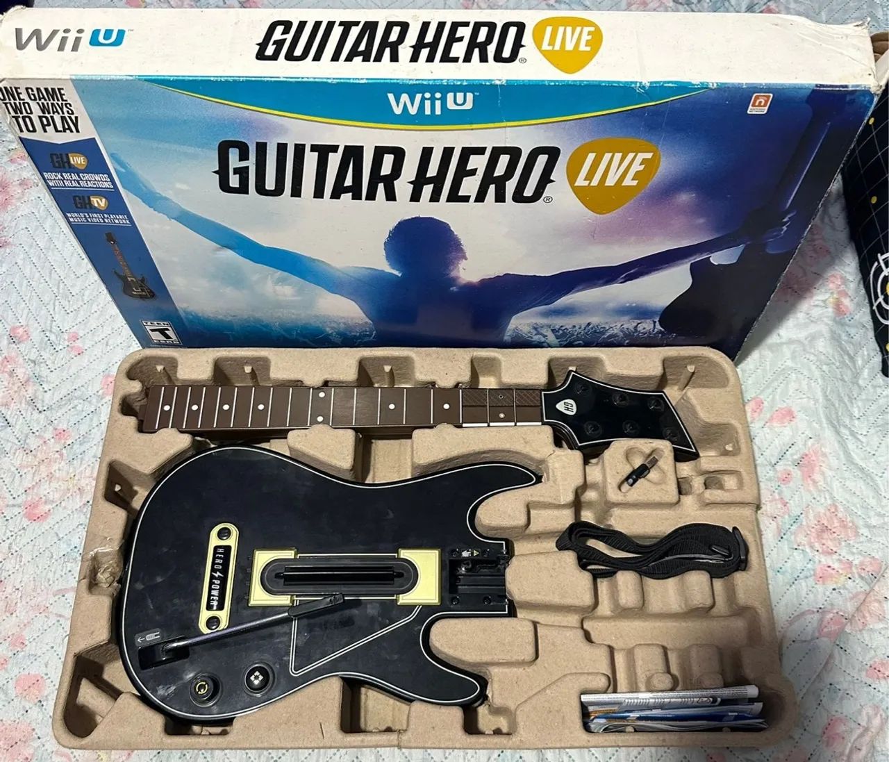 Guitar Hero Live - Wii U (Sensor funciona em PS3) - Peças e