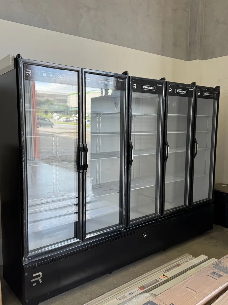 Auto serviço 5 portas refrigerado perfeito para exposição de frios (Alef)