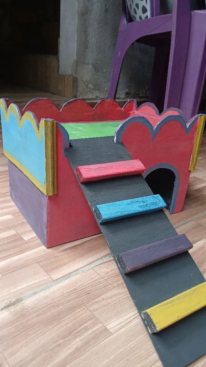 Casa para roedores, venda 