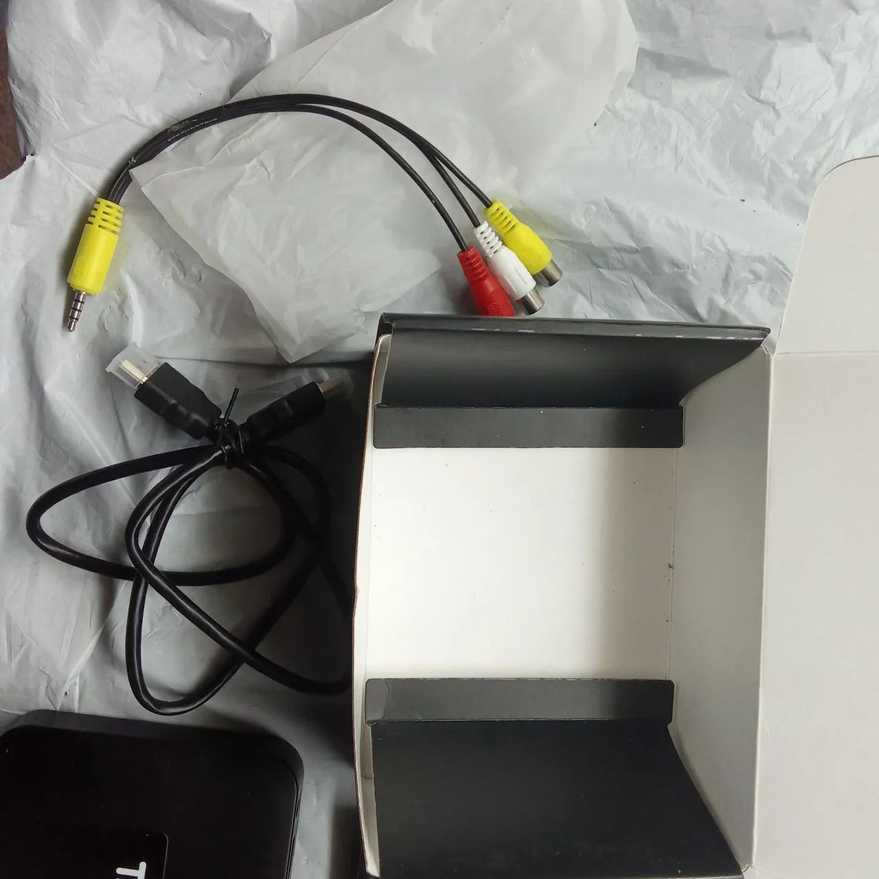 Smart tx9 completo.com cábo conversor pra tv antiiga - Foto 2