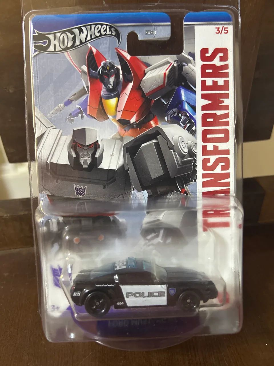 Hot Wheels Transformers Ford Mustang GT RARO