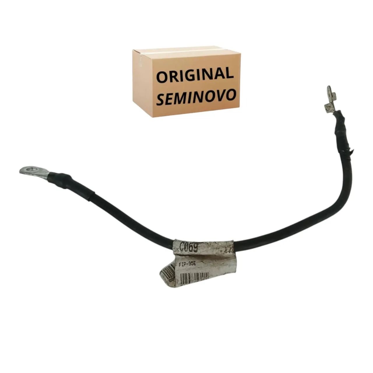 Cabo Negativo Bateria Fiat Novo Palio 2012 2013 2014 2019 - Foto 2