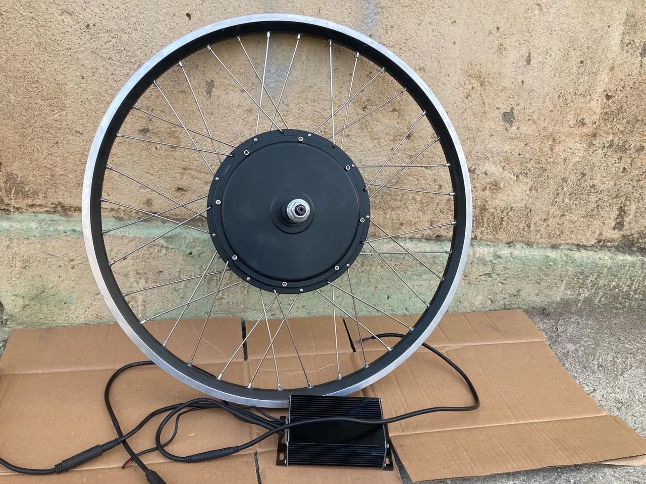 Roda para bicicleta elétrica com motor