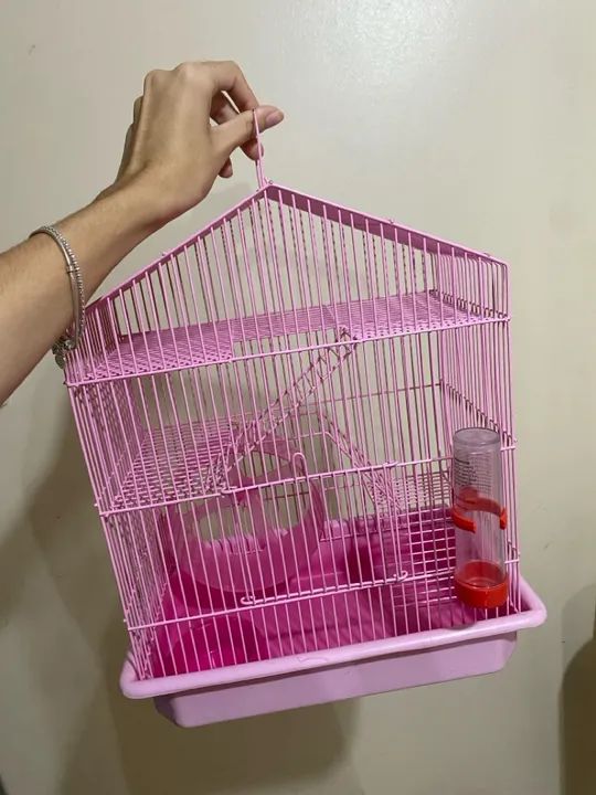 Gaiola para Hamster Rosa - Foto 4