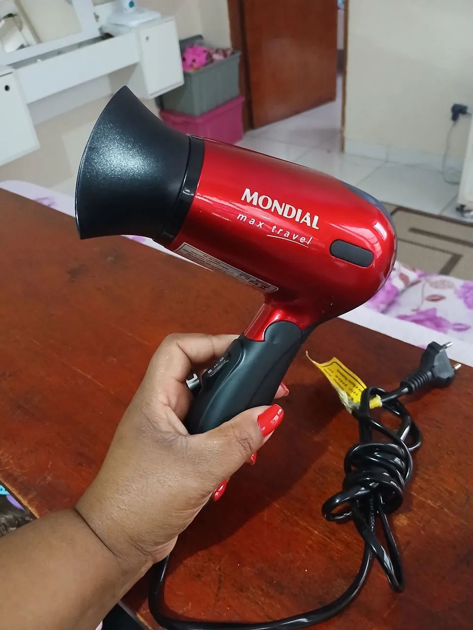 Secador de Cabelo Mondial Max Travel 1200W - Foto 2