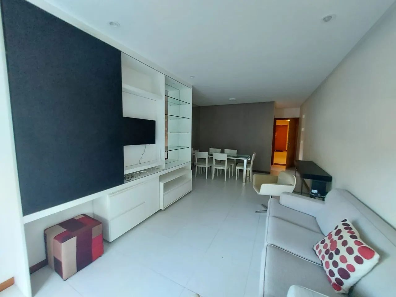 Apartamento em frente o morro do moreno, mobiliado - Foto 2