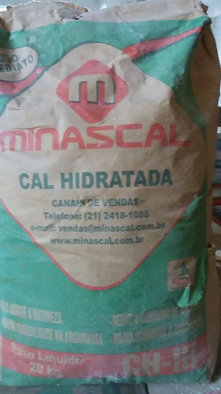 Cal para emboço 20kg 
