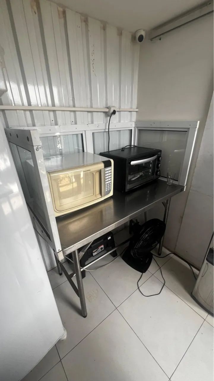 Mesa de inox 1,20x70