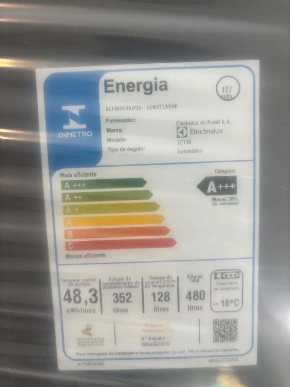 Geladeira Electrolux Frost Free Duplex 480L - Foto 4