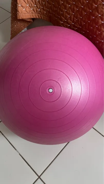 VENDO Bola de Pilates Rosa - 65cm 