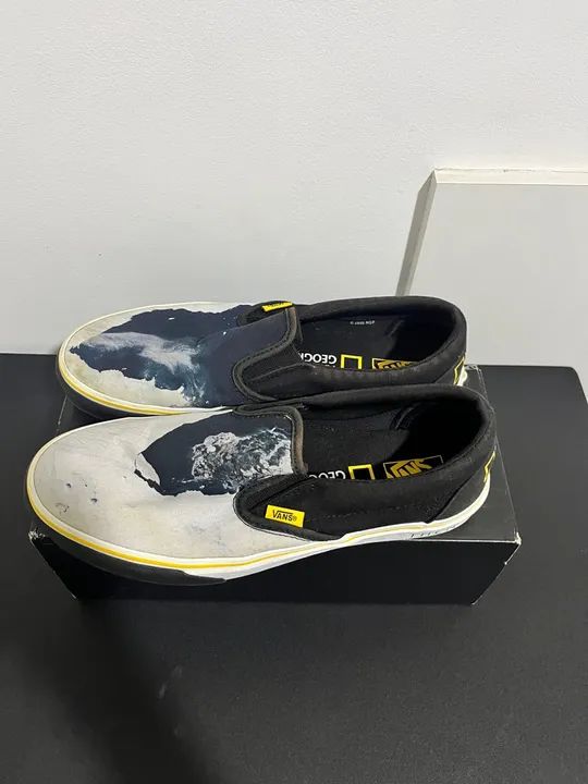 tênis vans x national geographic classic slip-on ORIGINAL 