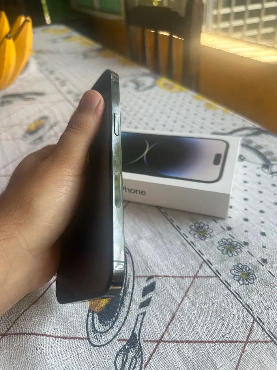 Iphone 14 Pro Max Space Black Aceito trocas Passo Cartão - Foto 4
