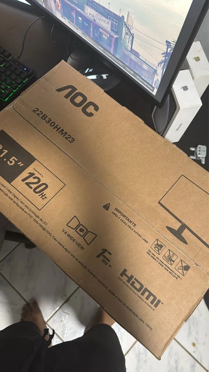 Monitor Gamer AOC 21.5 - Foto 4