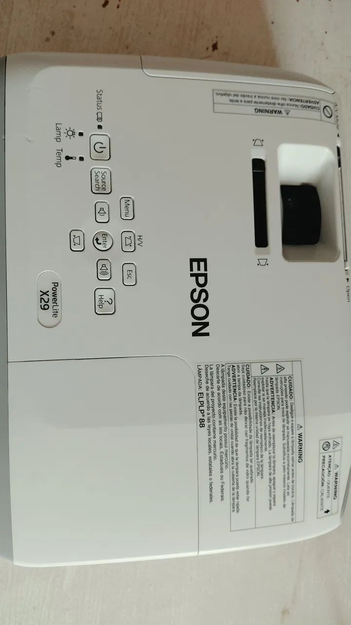 Projetor Epson x29  - Foto 5