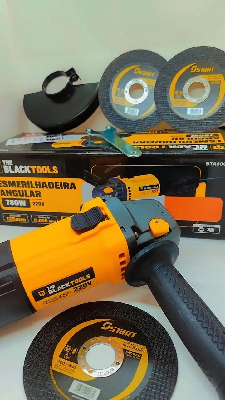 Esmerilhadeira Angular Black Tools 