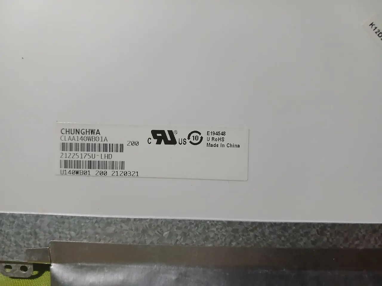 Tela Led 14.0 Notebook Claa140wb01a Original Funcionando
