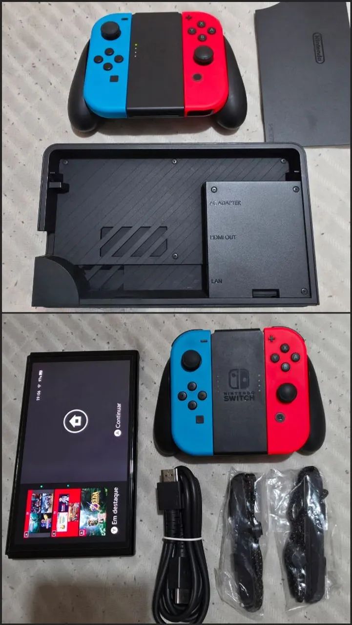 Nintendo Switch OLED 64GB - IMPECÁVEL - Foto 4