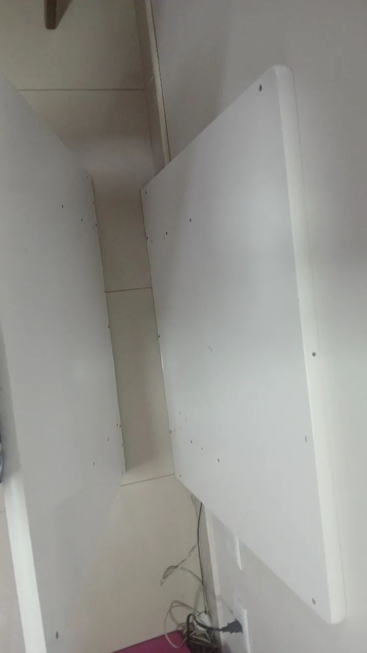 Cabeceira e Peseira de berço americano branco  - Foto 3