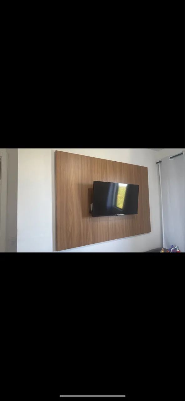 Painel de TV planejado. 