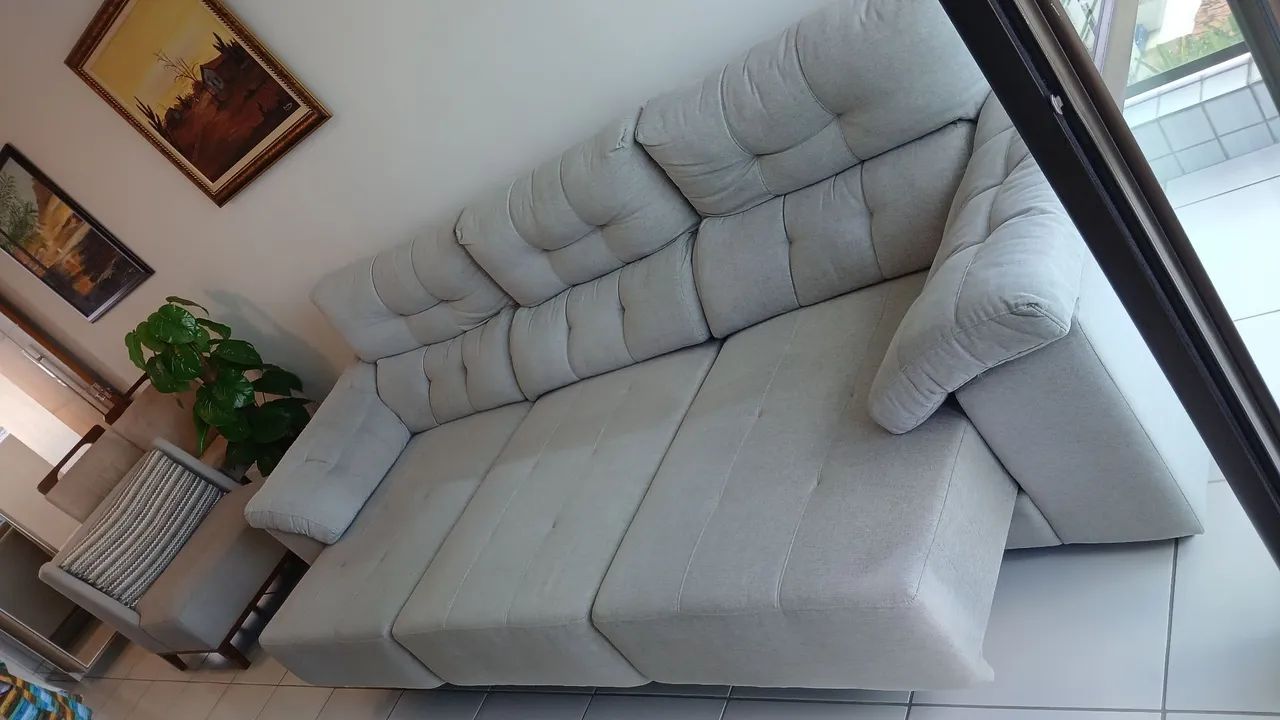 Sofá retratil 4 lugares. - Foto 5