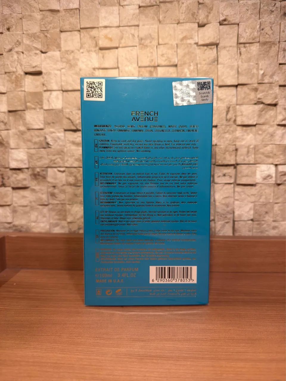 Perfume Vulcan Feu - Original - Lacrado - Foto 2
