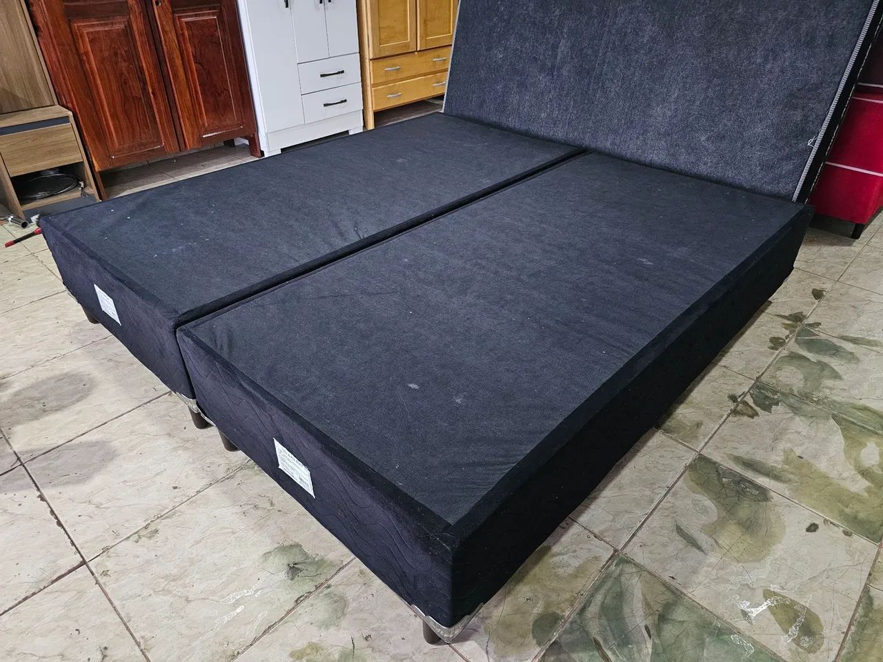 Cama super king Molas ensacada usada  - Foto 5