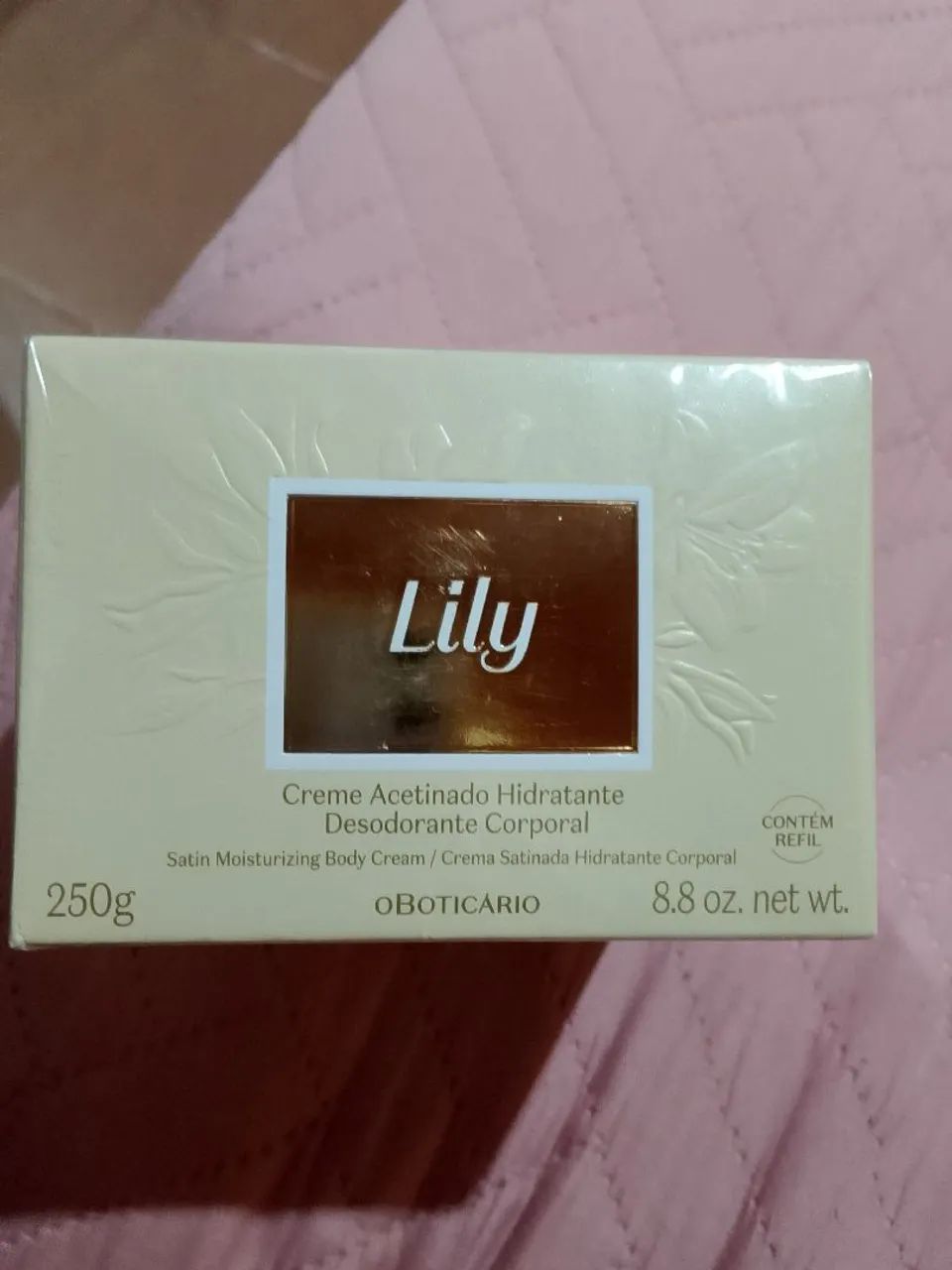 Creme Lilly Boticário 