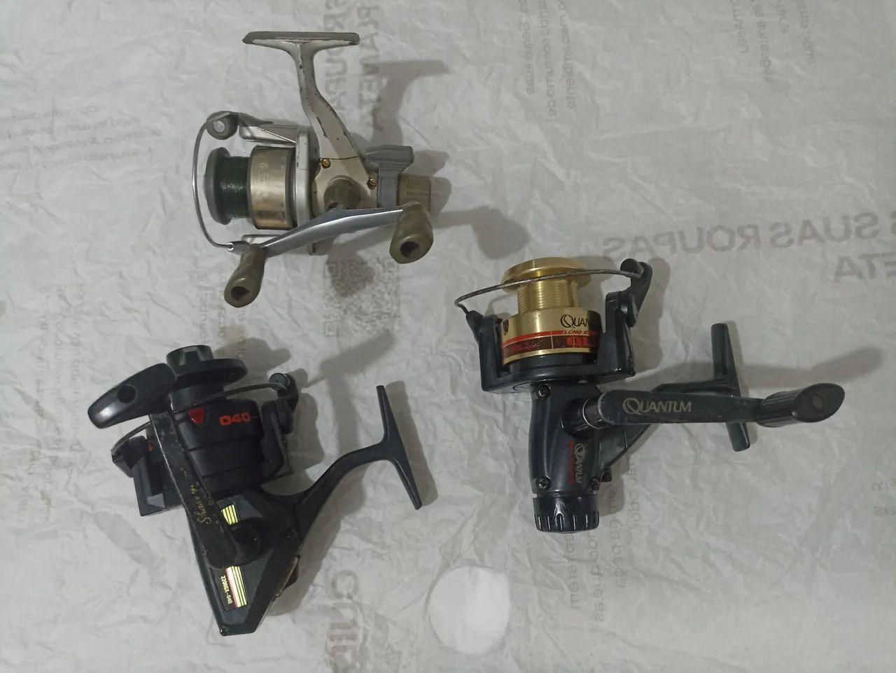 Lote molinetes Shimano, Quantum, Shakespeare 