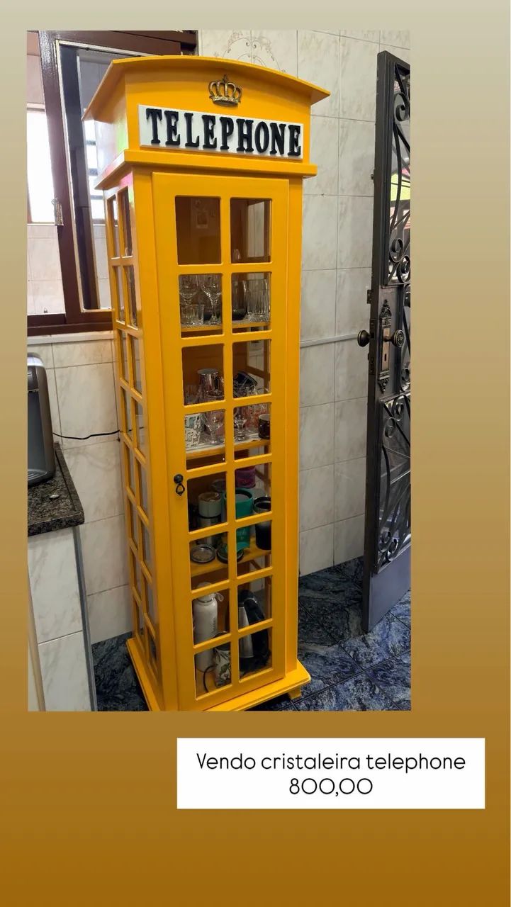 Cristaleira telefone  - Foto 2