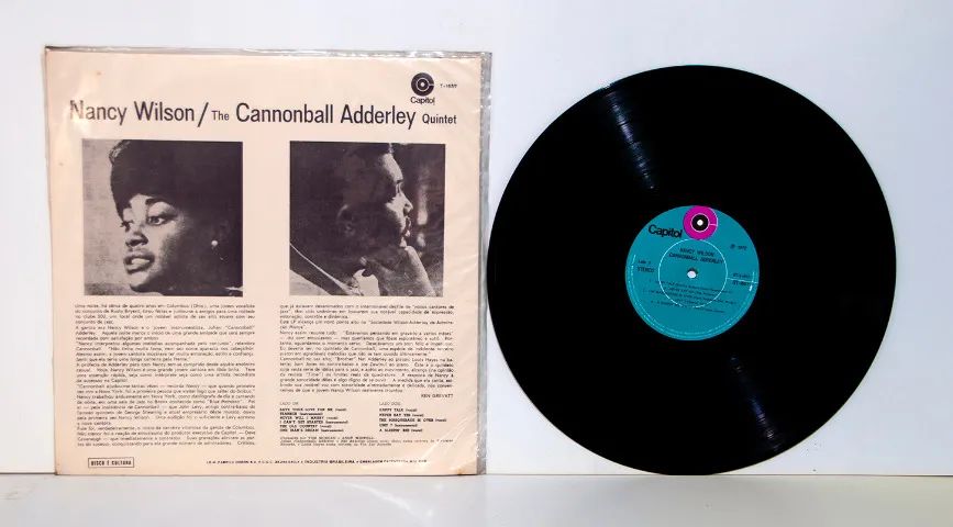 その他 LP Cannonball Adderley Cannonball In Stereo SPFJ5002 WORLD PACIFIC /00260 Disco Vinil - Cannonball Adderley / Nancy Wilson - Capitol - Odeon