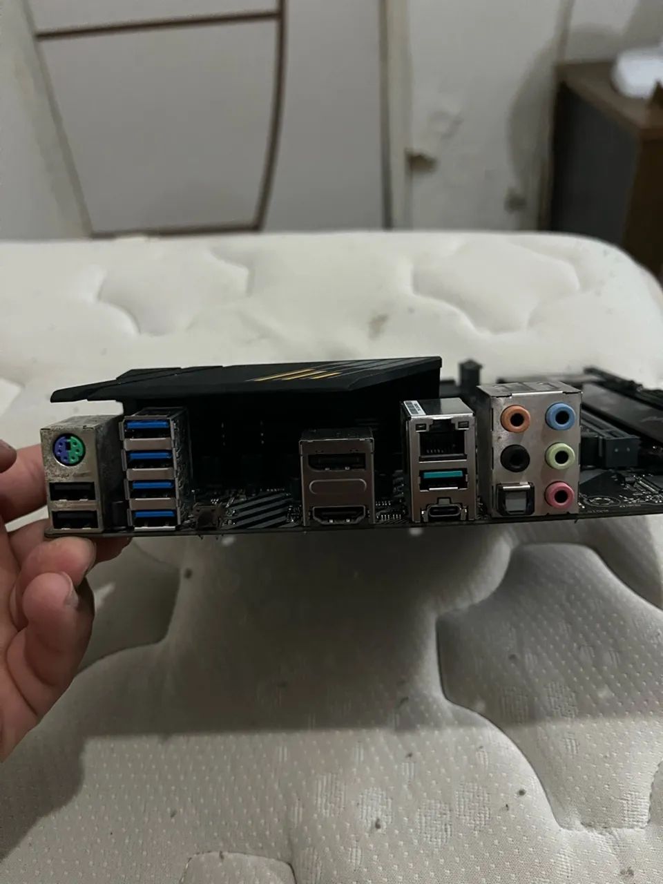 Placa mãe tuf gaming + processador rayzen 5 5600 - Foto 2