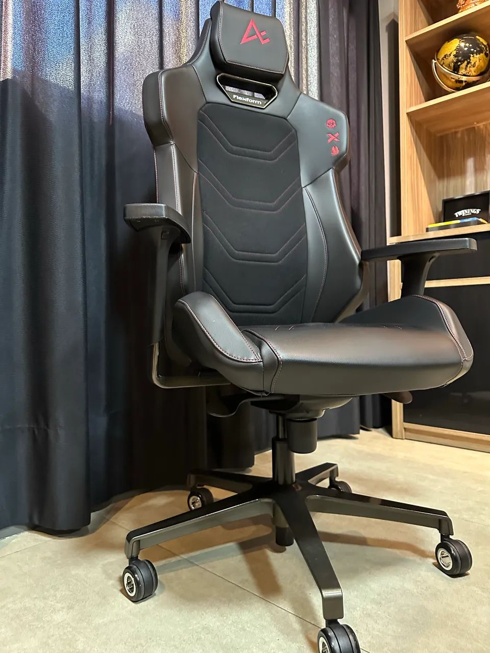 Cadeira Gamer Flexform Alpha 2 Pro Black - Foto 3