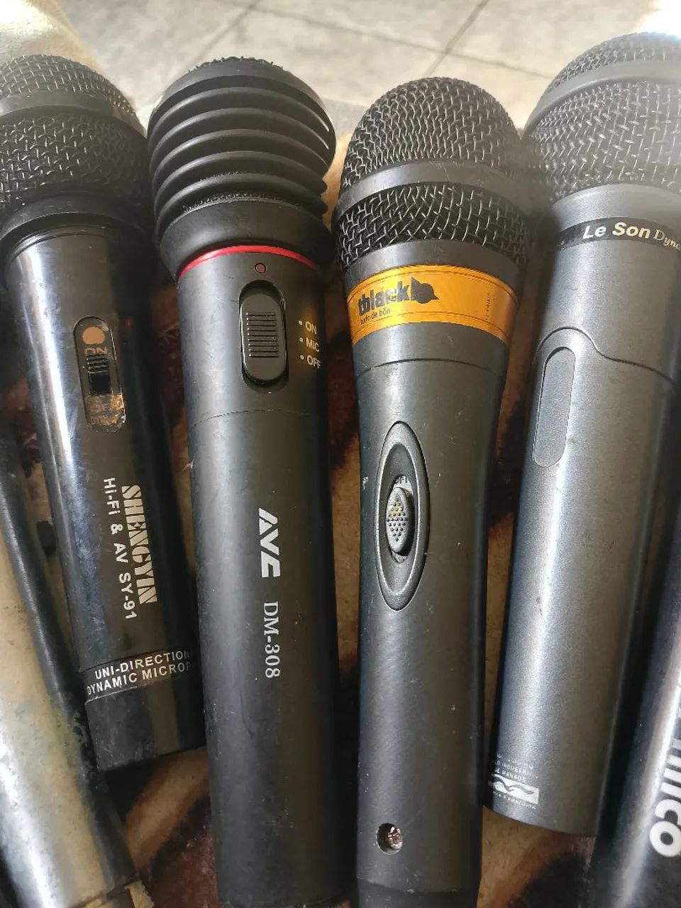 Microfones -  Kit 8 pecas  - Foto 3