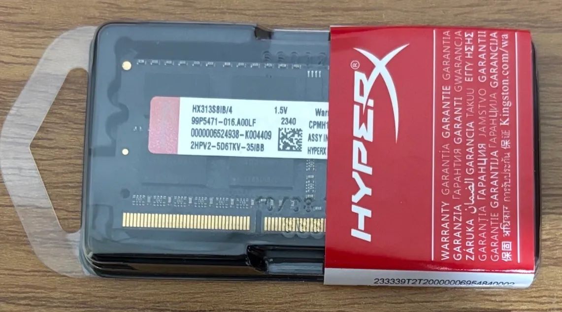 Memoria ram 4gb ddr3 1333 Hyper - lacrada - mac book, samsung, hp, acer, positivo lenovo 