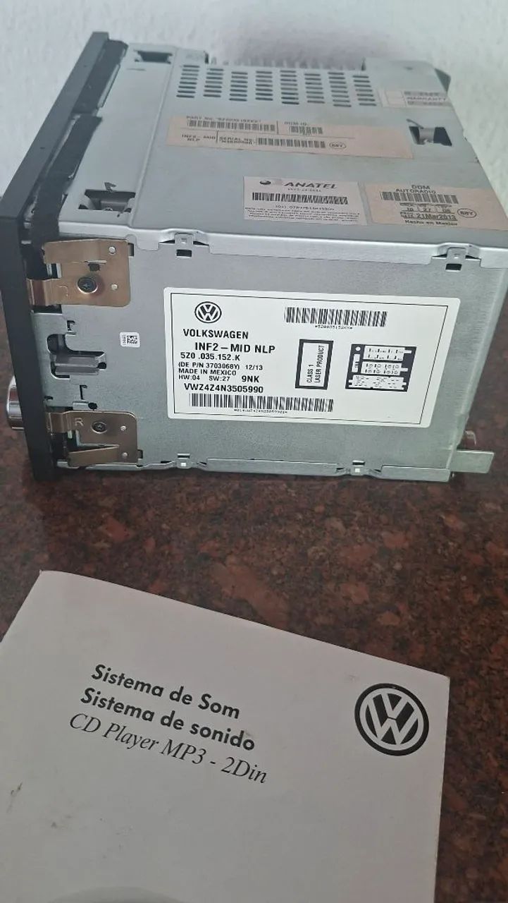 Som original Vw Fox 2013 + Carenagem - Foto 4