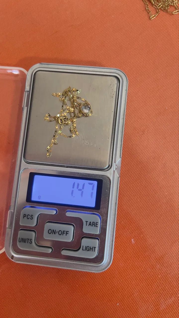 Cordão e argola de ouro  - Foto 3