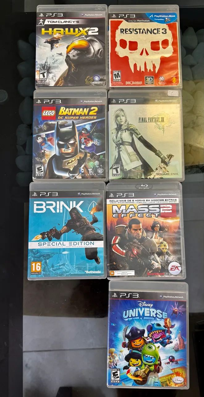PS3 Jogos Originais - Vendo - Maceió - Jogos de Vídeo Game