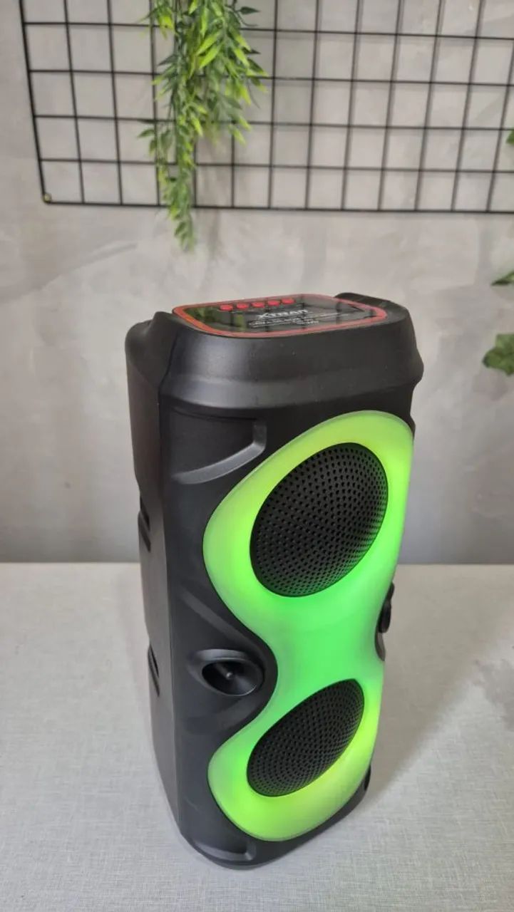 ? CAIXA DE SOM BLUETOOTH XTRAD 50W RGB - POTÊNCIA ? - Foto 3