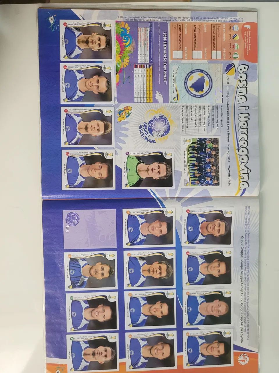 Álbum de figurinhas da Copa 2014 - incompleto - Foto 2