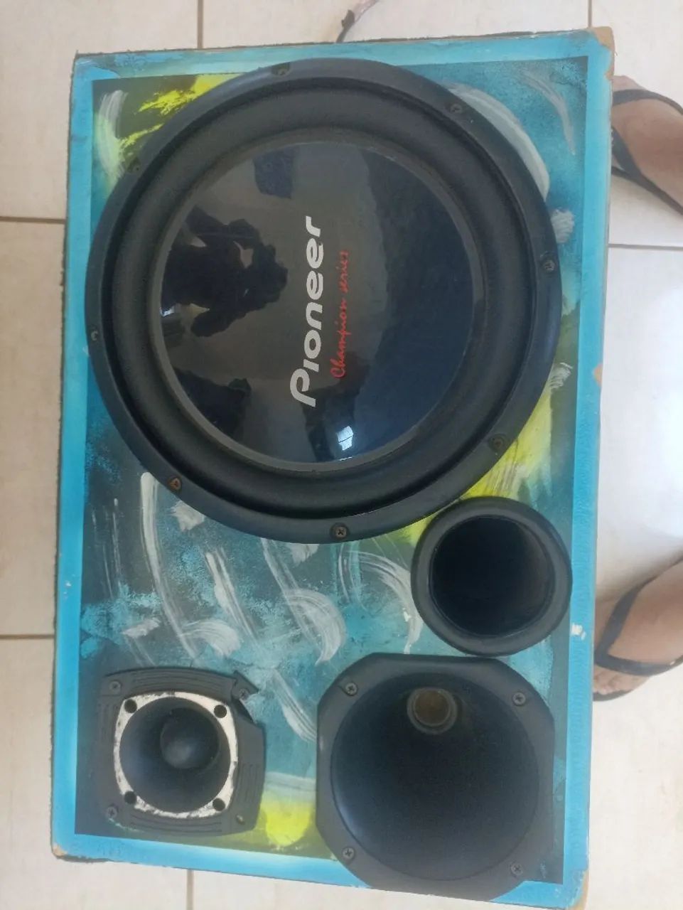 Caixa trio e 69 snake
